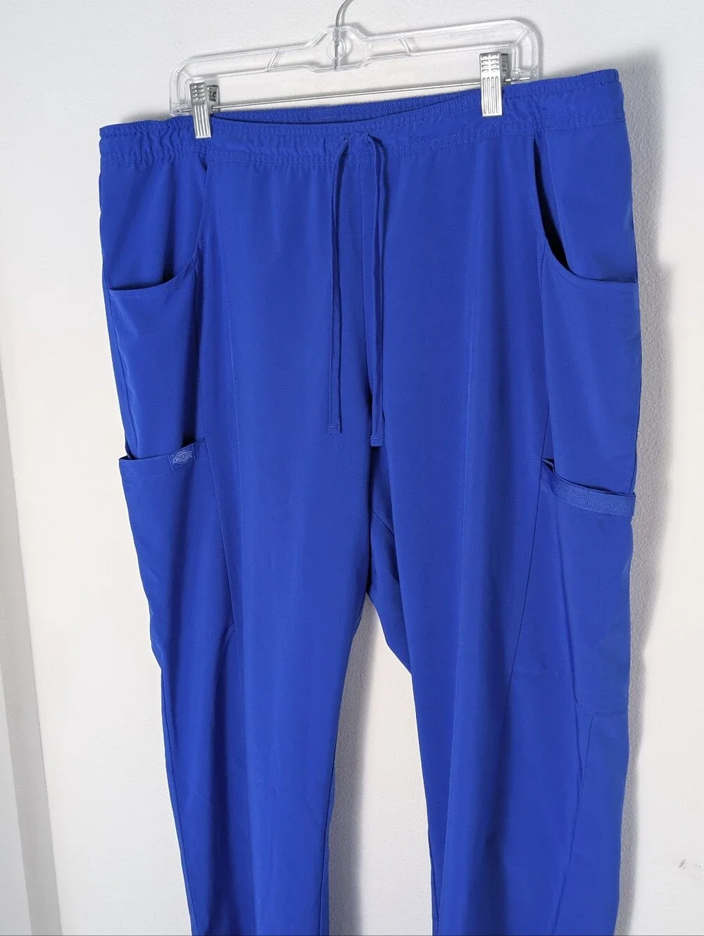 Dickies EDS Essentials Stretch Scrubs Set 2XL Unisex Blue Top & Pants Medical - Picture 14 of 14